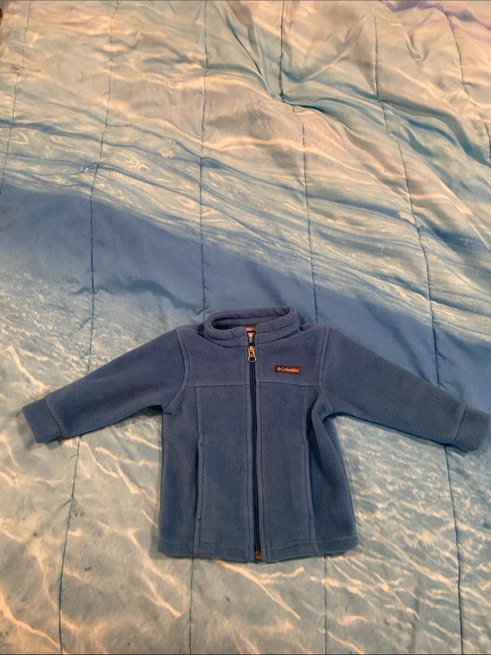Columbia Kids Blue Full-Zip Fleece Jacket